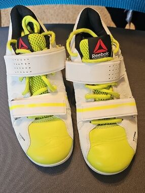 Reebok Lifters White & Neon